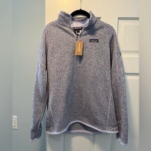 NWT Better Sweater 1/4 zip Patagonia